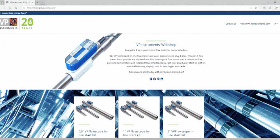 VPInstruments webshop